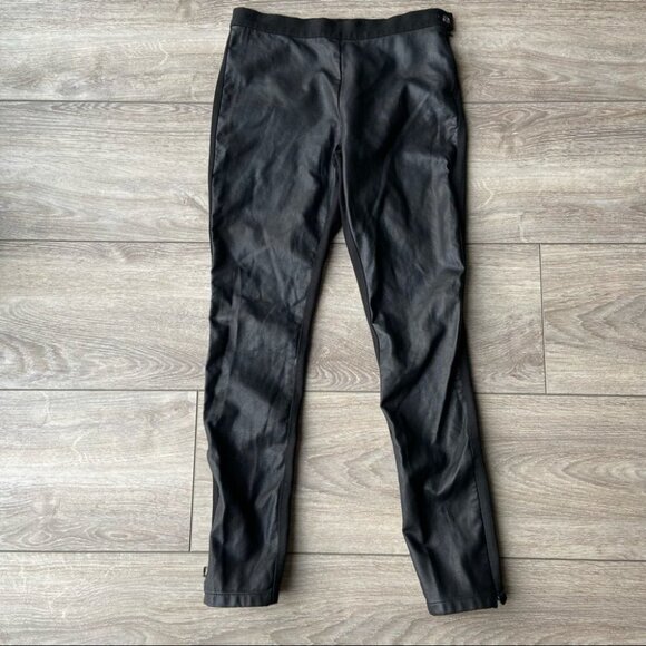 Banana Republic Faux Leather Front Sloan Fit Legging - Picture 3 of 16